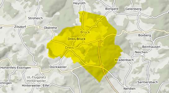 Immobilienpreisekarte Dreis-Brück